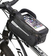 Wasserdichte Fahrrad-handyhalterungstaschen, Vorderrahmen-oberrohrtasche Mit Touchscreen-handyhalterung