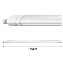 Alcapower - Wasserdichte LED-Deckenleuchte 150 cm 70 w 7000 lm IP65 6000 k