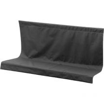 Rosemary - LaBlanc – Wasserdichter Ersatzbezug für Schaukel, Stuhl, Bank, Terrasse, Outdoor (schwarz, 2 Sitze 113 x 94 cm)