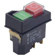 Wasserdichter Magnetschalter, 5-poliger EIN/AUS-Knopf, Start-Stopp-Schalter, Zubehör für Werkzeugmaschinen, 250 v, 16 a