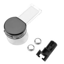 Wasserdichtes Elektronisches Thermometer-hygrometer Für Reptilien-terrarien, Schwarz