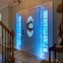 Wasserfall 320 MicroLED rgb 16x20 H100cm Weihnachtsbeleuchtung