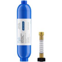 Wasserfilter mit flexiblem Schlauchschutz, speziell für Wohnmobile und Boote entwickelt, reduziert Blei, Fluorid, Chlor, schlechten Geschmack und