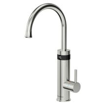 Esip - Wasserhahn mit Durchlauferhitzer Küche, 3200W Elektrischer Wasserhahn Küche led Digitalanzeige Küchenarmatur Edelstahl Mischbatterie Küche