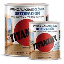 Titan - kologischer farbloser matter Dekorationslack auf Wasserbasis 250ml lux m22100014