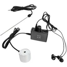 Meterk - Wasserrohr-Lecksucher-Sensor, Wasserrohr-Leckageüberwachungs-Tester-Set mit zwei Sonden, Kopfhörer, hochempfindliches
