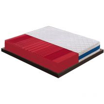 Ilovesleep - Wasserschaummatratze - Orthopädie - Wende - 11 Komfortzonen - Steifigkeitsgrad H1 90x190