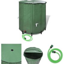 Wasserspeicher Regentonne Wassertank 250L klappbar - Bewässerungssysteme - Grün