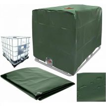 Wassertankabdeckung, Abdeckung Für 1000 L Ibc-tank, Anti-staub, Anti-uv, Anti-regen (116 X 100 X 120 Cm)