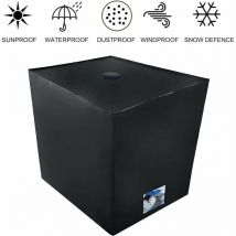 Wassertankabdeckung, Abdeckung für 1000 l IBC-Tank, Anti-Staub, Anti-UV, Anti-Regen (116 x 100 x 120 cm)
