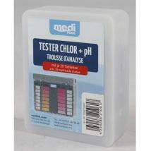 Medipool - Pooltester Chlor pH-Wert Wassertester Phenol Rot DPD1 Tabletten Wasseranalyse