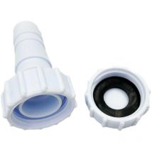 Primaflow - Waste Trap Hose Connector Straight 1' And Blanking Cap Set