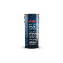 Anti-Rutsch Asphaltfarbe Schwerlast,zweikomponentiges Epoxidharz, 5L Blau - blau - Watco