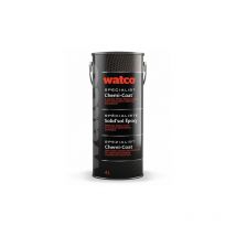 Watco - Chemi-Coat Schnelltrocknend, zweikomponentige Epoxidharz Bodenbeschichtung, Ziegelrot 4L - Ziegelrot