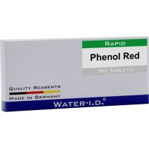 Water id 50 Tabletten Phenol Rot für FlexiTester Tavolette