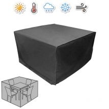 Greenbay - Water Resistant Garden Patio Furniture Square Cover for Rattan Table Square Cube