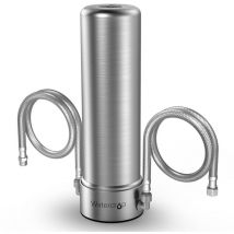Waterdrop - AS13 Système de Filtre à eau sous évier, Filtre eau Robinet en Acier Inoxydable 5+1 étapes de 30000 Litres, Certifié nsf/ansi 42, Réduit