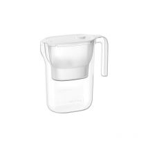 Carafe Filtrante pour Réfrigérateur, Pichet pour eau Filtrante avec Filtre de 3 Mois, 2,5 l, Réduit le Fluor, le Chlore et Plus, Certifiée nsf, sans