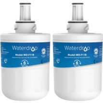 Waterdrop - DA29-00003G Kühschrank Wasserfilter, Ersatz für Samsung AquaPure Plus DA29-00003G, DA29-00003B, DA29-00003A, DA97-06317A, HAFCU1/XAA,