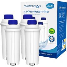 Waterdrop - DLSC002 Filtre à Café Compatible avec DeLonghi DLSC002 - lot de 4