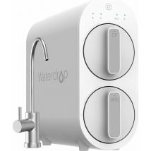 Waterdrop - G2 ro Système de Filtration d'eau par Osmose Inverse, Sans Réservoir, 1514 Litres de Débit Rapide Quotidien, tds Réduit, 1: 1 Pur à