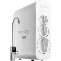 Waterdrop - G3P600 Sistema a osmosi inversa, certificato nsf/ansi 58 e 372, sotto il lavello, riduzione dei tds, 600 gpd, 2:1 da puro a scarico,