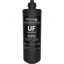 Waterdrop - RF10-UF Catouche de filtre de rechange 0,01 micron pour filtre à eau sous évier 10UA/10UA-UF/10UB/10UB-UF, réduit le plomb, le chlore, le