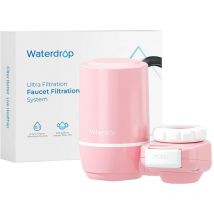 Waterdrop - Système d'Ultrafiltration pour Soins de la Peau, Filtre à Eau pour Robinet, Certifié nsf, Réduit le Chlore, Compatible avec les Robinets
