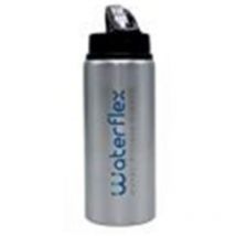 0.6L Silver Trinkflasche - Waterflex