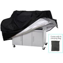 Galozzoit - Housse imperméable pour barbecue, housse de barbecue résistante aux uv, durable et pratique, résistante aux déchirures, housse de