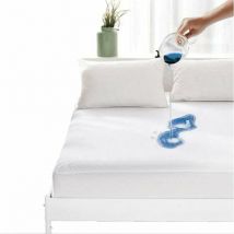 Waterproof Mattress Protector - Breathable, Hypoallergenic, Anti-Mite, Anti-Bacterial Mattress Protector - 90 x 200 cm