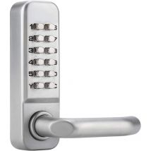 Rnemitery - Waterproof Mechanical Code Lock, 1-11 Digit Code Combination Security Password Coded Lock, Keyless Mechanical Combination Door Lock for
