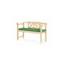 Waterproof Outdoor Cushion Bench Cover - Green 108 x 45 x 5 cm