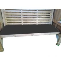 Waterproof Seat Pads - Triple Grey Cushion - Outdoor Cushion for Garden Furniture