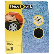 Flexovit - Waterproof Sanding Sheets 230 x 280mm 800G (25) FLV58245