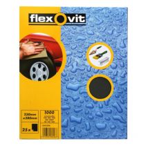 Flexovit - Waterproof Sanding Sheets 230 x 280mm 1000G (25) FLV58246