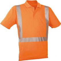 Warnpoloshirt Gr. s leuchtorange - Watex