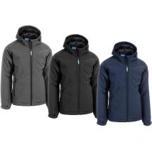 Wattierte Sottozero Snow 71000 Softshelljacke - Xxxl - Schwarze