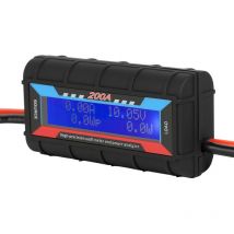 Wattmètre Numérique Haute Précision rc - Analyseur de Puissance/Vérificateur de Tension de Batterie