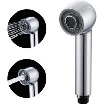 Héloise - Douchette Robinet Cuisine 2 Jets Tête De Douche Remplacement Douchette Pour Mitigeur Cuisine, Chromé, Pour Robinet De Cuisine