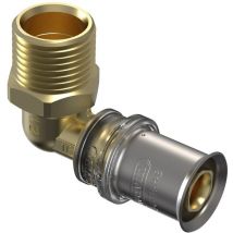 Tigris M5 Übergangswinkel 25mm x 1 ag, 90 Grad - Wavin