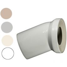 Wc Anschluss Beige DN110 x 155mm 22 Grad - Farbauswahl