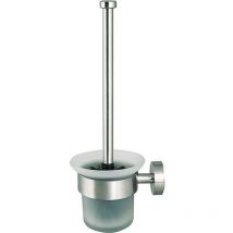 Wc Bürstengarnitur Axial Mit Wandhalter, Edelstahl Matt