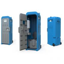 Toilette de chantier avec lave-main