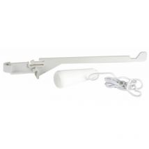 Siamp - Levier à chainette mécanisme réservoir wc primo 28 et 58, blanc