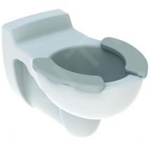 Keramag - Geberit Bambini - wc enfant suspendu 330x535 mm, blanc/gris 201715000