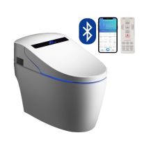 WC japonais lavant – Monobloc Platinium 2+ – Chasse d'eau cyclonique – Télécommande – 550 mm x 745 mm x 410 mm