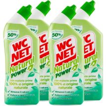 Wc Net Set 4 Pz X 700 Ml Gel Bio Igiene Natural Power