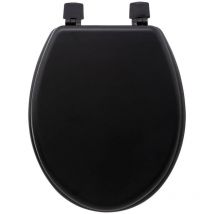 Wc-sitz colorama schwarz aus lackiertem holz - 5 Five