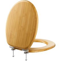 Wc Sitz Mit Absenkautomatik Aus Holz, Meejee Toilettensitz Mdf Antibakterieller O-form Funktion Quick-release